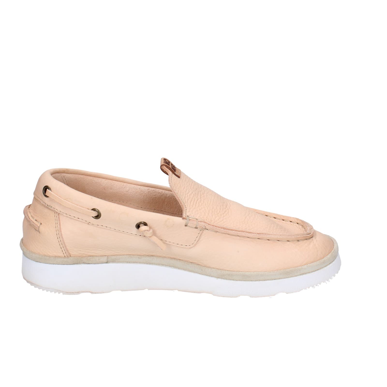 scarpe donna MOMA mocassini rosa pelle 1AS407-YAC2 EZ896 Qualità