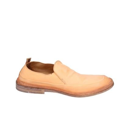 scarpe donna MOMA mocassini arancione pelle 1ES453-SAF BC806 Spedizione Gratuita