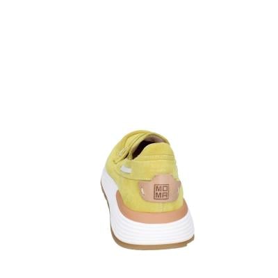 scarpe donna MOMA mocassini verde camoscio 3FS413-CRP14 BC811 Pezzi Unici