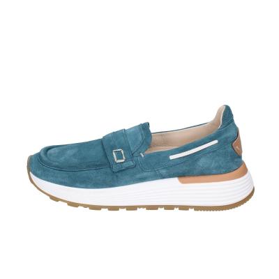 scarpe donna MOMA mocassini verde camoscio 3FS413-CRP11 BC851 Soddisfazione Garantita