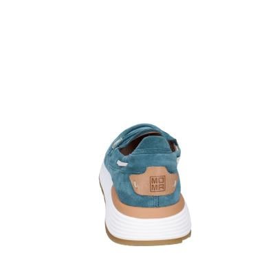 scarpe donna MOMA mocassini verde camoscio 3FS413-CRP11 BC851 Soddisfazione Garantita