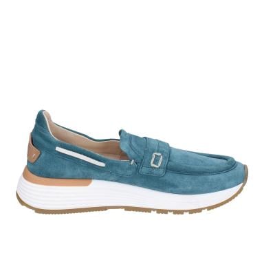 scarpe donna MOMA mocassini verde camoscio 3FS413-CRP11 BC851 Soddisfazione Garantita