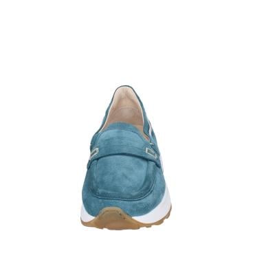 scarpe donna MOMA mocassini verde camoscio 3FS413-CRP11 BC851 Soddisfazione Garantita