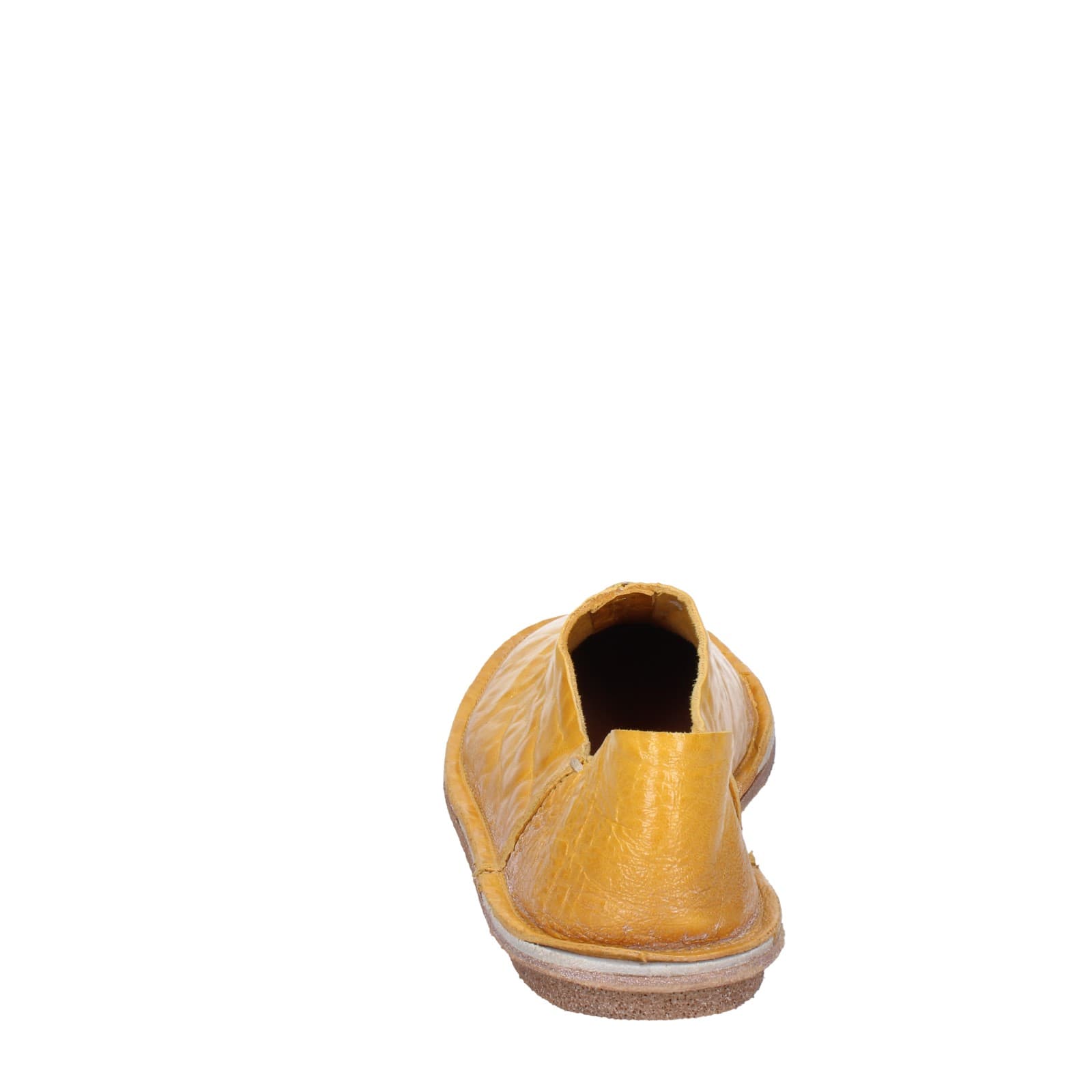 scarpe donna MOMA mocassini giallo pelle 1FS438-NANZ EZ873 Qualità Garantita