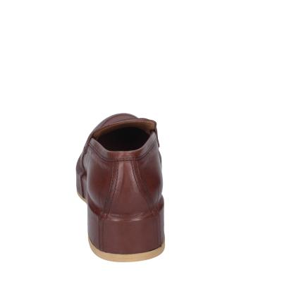 scarpe donna MOMA mocassini marrone pelle 1ES419-NAC BC48 Negozi Online