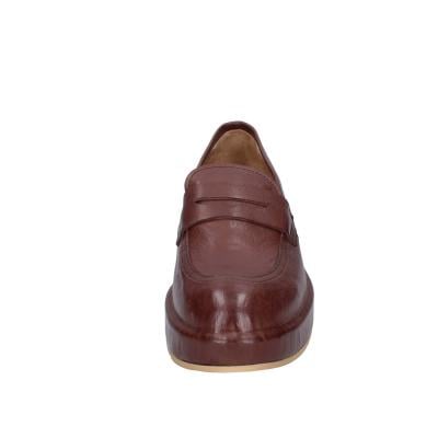 scarpe donna MOMA mocassini marrone pelle 1ES419-NAC BC48 Negozi Online