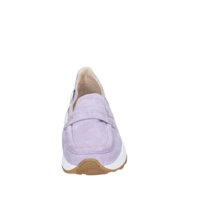 scarpe donna MOMA mocassini viola camoscio 3FS413-CRP12 BC786 Promozione Limitata