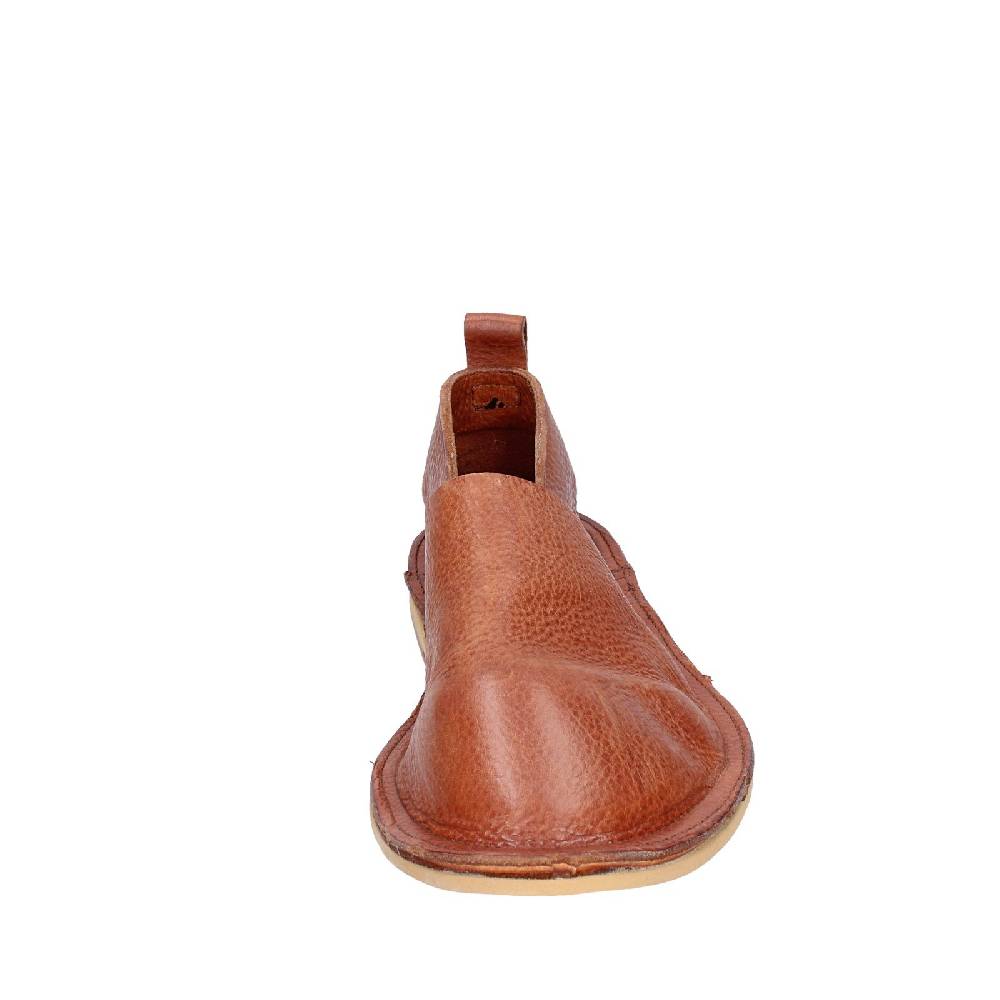 scarpe donna MOMA mocassini marrone pelle VINTAGE SLIP ON EX464 Sottocosto