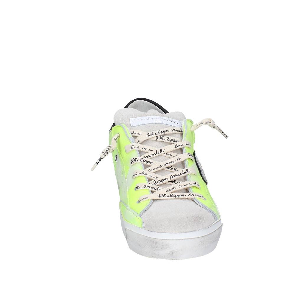 scarpe donna PHILIPPE MODEL sneakers giallo pelle camoscio VINTAGE EX365 Hotsell