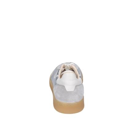 scarpe donna MOMA sneakers argento pelle lucida grigio camoscio 3AS420-CRV BC788 In Saldo