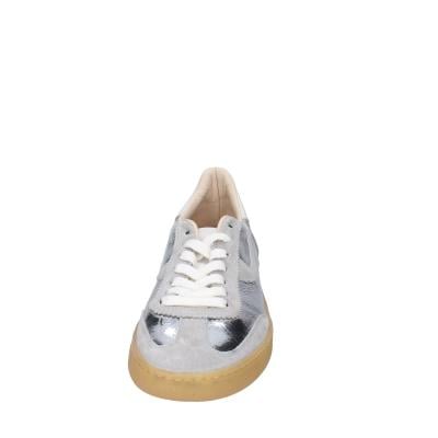 scarpe donna MOMA sneakers argento pelle lucida grigio camoscio 3AS420-CRV BC788 In Saldo