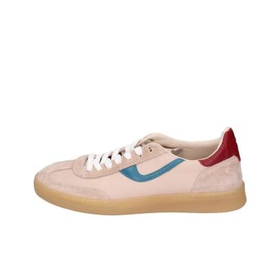 scarpe donna MOMA sneakers rosa pelle lucida camoscio 3AS420-CRV6 BC771 Nuovo