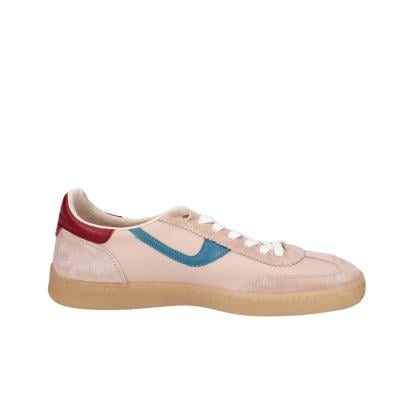 scarpe donna MOMA sneakers rosa pelle lucida camoscio 3AS420-CRV6 BC771 Nuovo