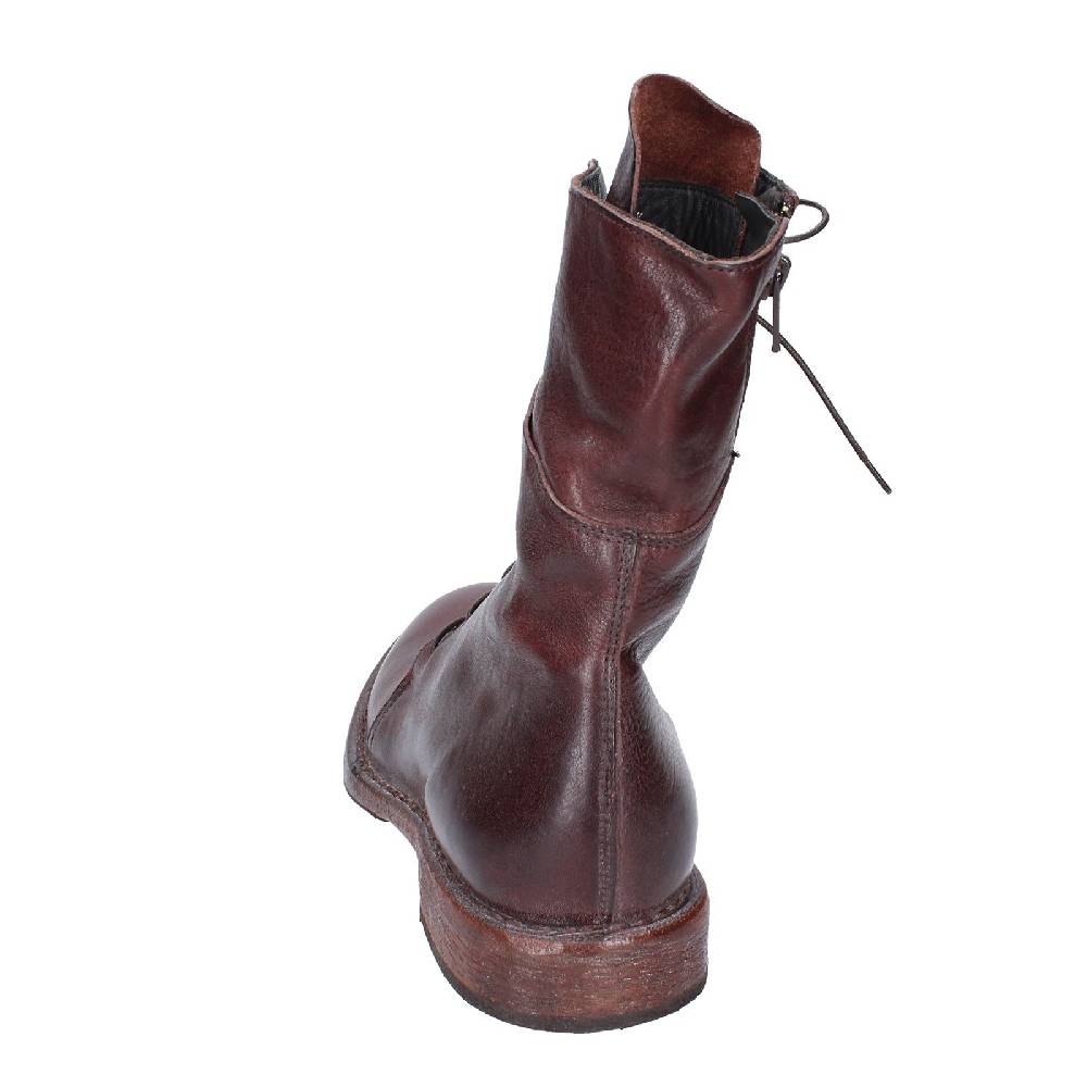 scarpe donna MOMA stivaletti marrone pelle 1CW195 VINTAGE EX492 Vendita