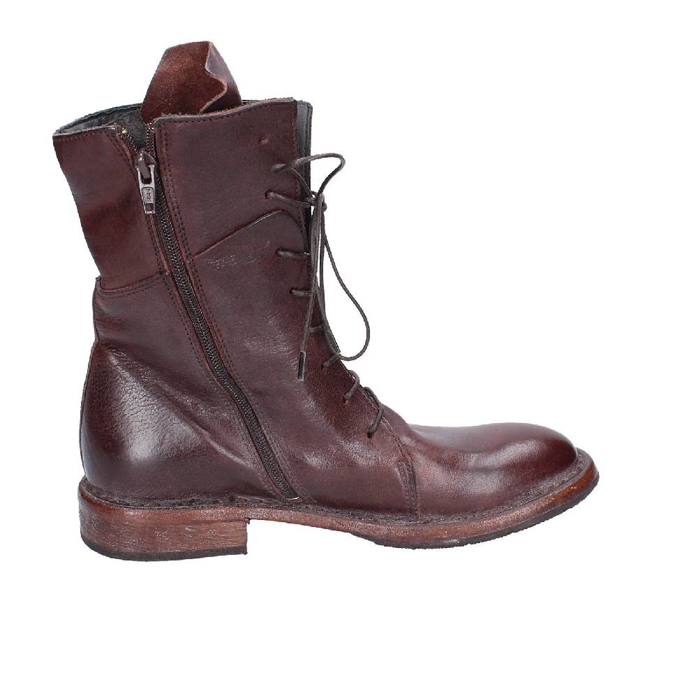 scarpe donna MOMA stivaletti marrone pelle 1CW195 VINTAGE EX492 Vendita