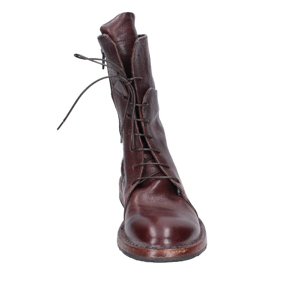 scarpe donna MOMA stivaletti marrone pelle 1CW195 VINTAGE EX492 Vendita