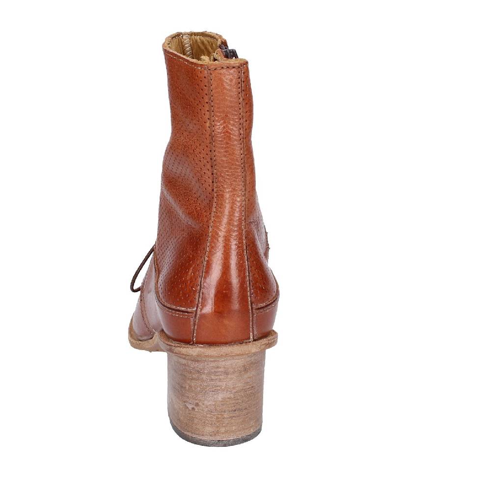 scarpe donna MOMA stivaletti marrone pelle 28403C VINTAGE EX394 Acquista Ora