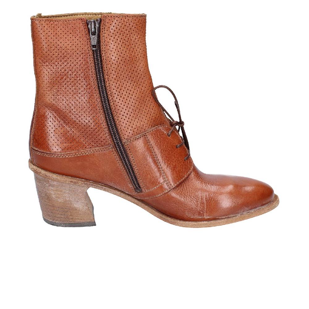 scarpe donna MOMA stivaletti marrone pelle 28403C VINTAGE EX394 Acquista Ora