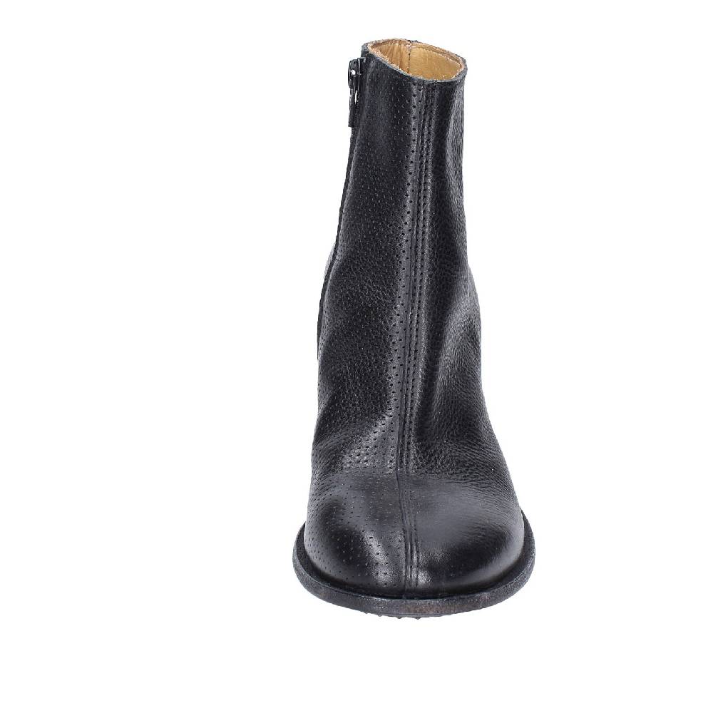 scarpe donna MOMA stivaletti nero pelle 28405C VINTAGE EX395 Consegna Veloce