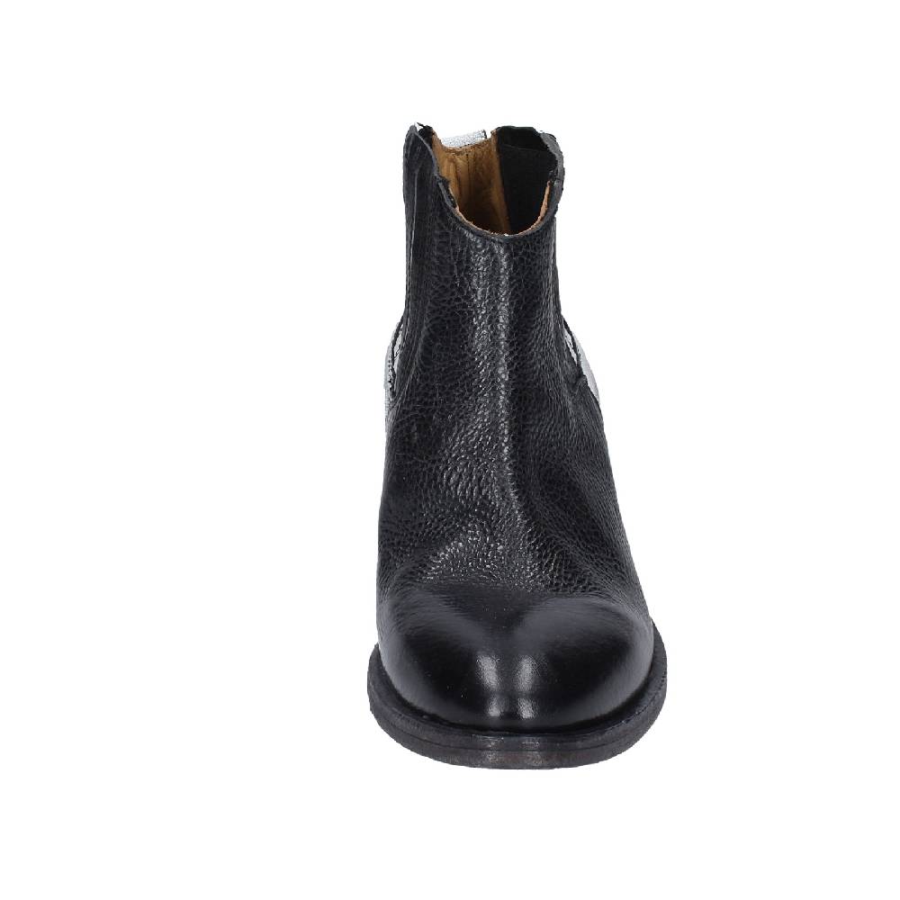 scarpe donna MOMA stivaletti nero pelle grigio 33403B VINTAGE EX393 Fino Al -60%