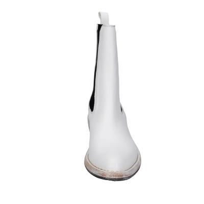 scarpe donna MOMA stivaletti bianco pelle 1CW228-CAP BD489 Affare Del Giorno