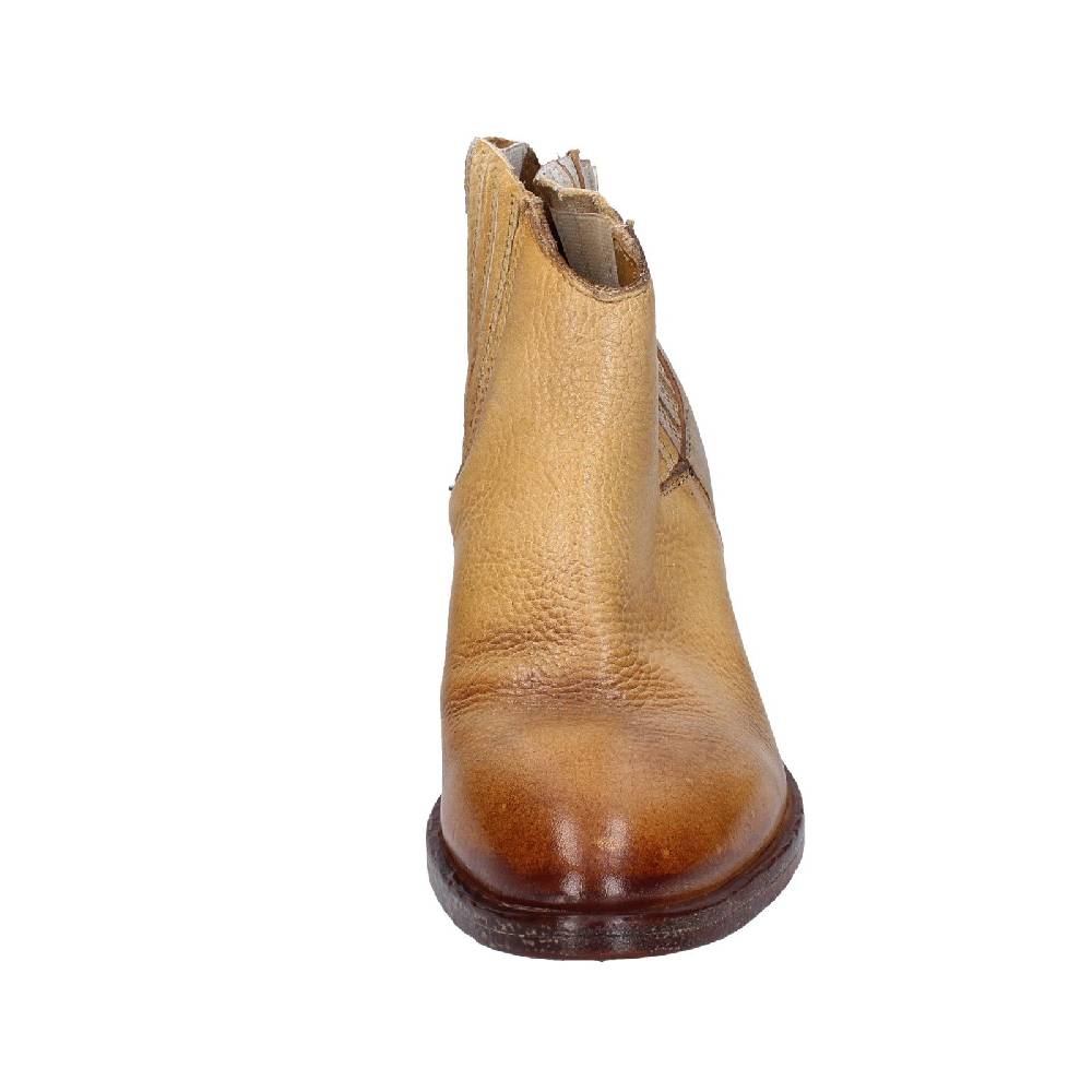 scarpe donna MOMA stivaletti marrone pelle 33403B VINTAGE EX402 Prezzo Ridotto