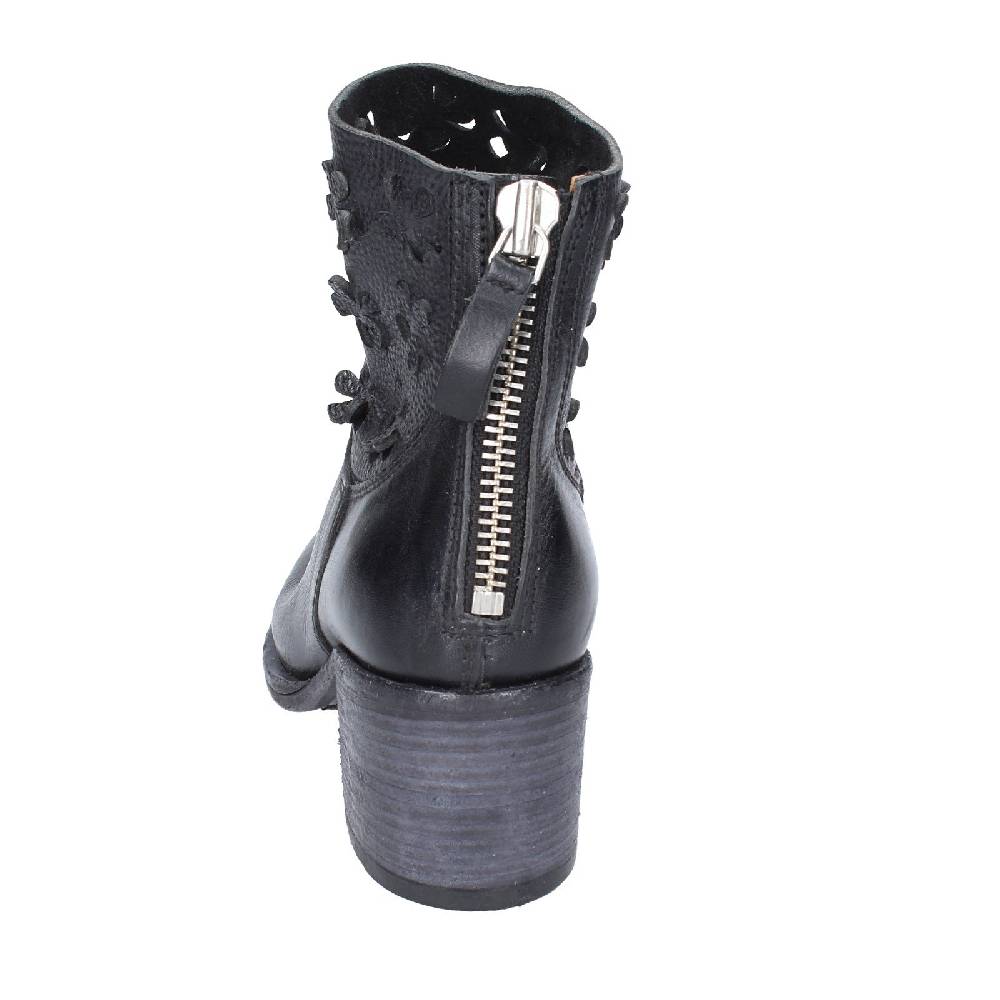 scarpe donna MOMA stivaletti nero pelle 33402C VINTAGE EX396 Novità