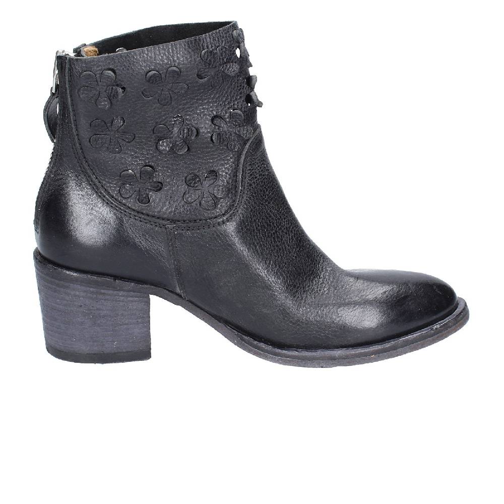 scarpe donna MOMA stivaletti nero pelle 33402C VINTAGE EX396 Novità