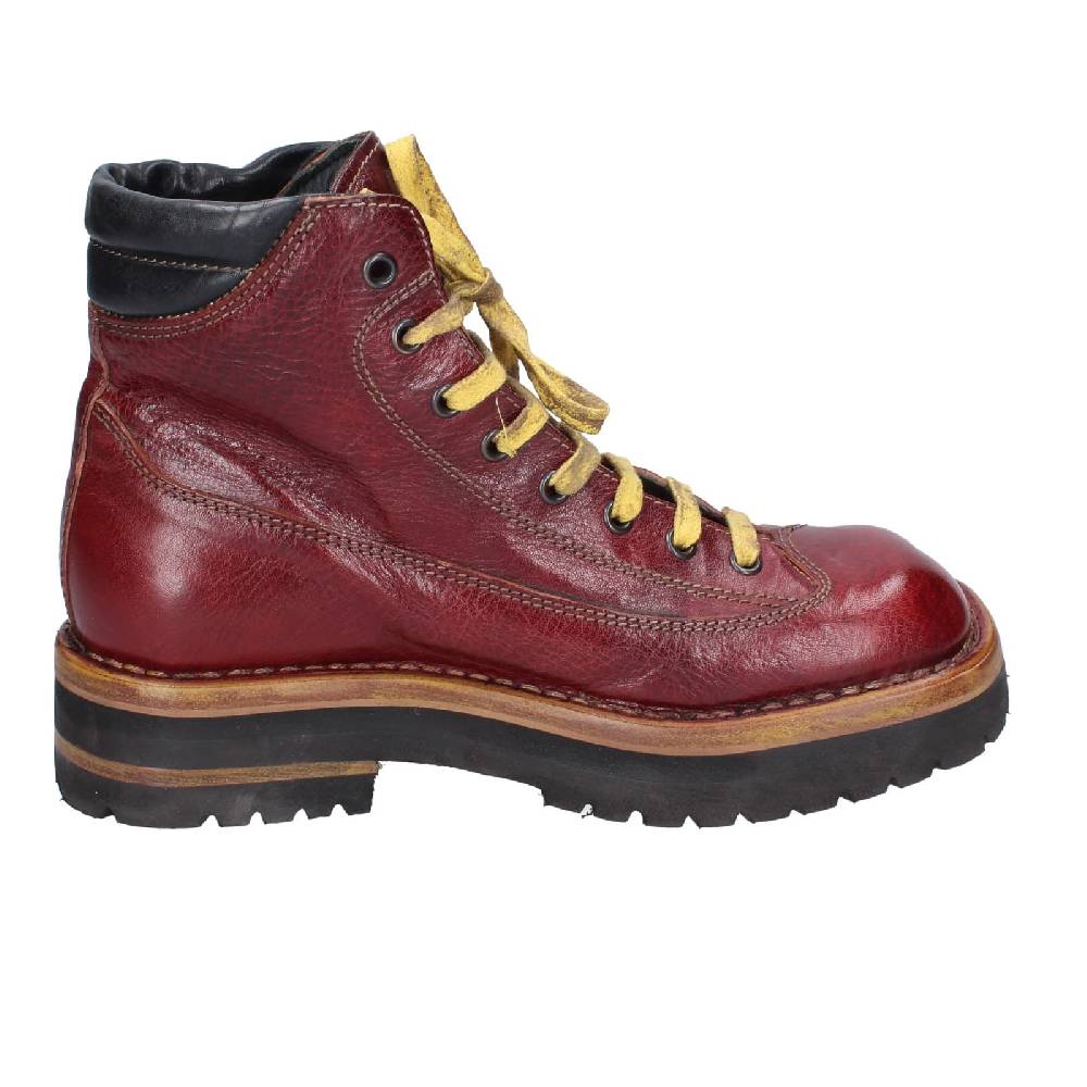 scarpe donna MOMA stivaletti bordeaux pelle 81302B EY561 Online