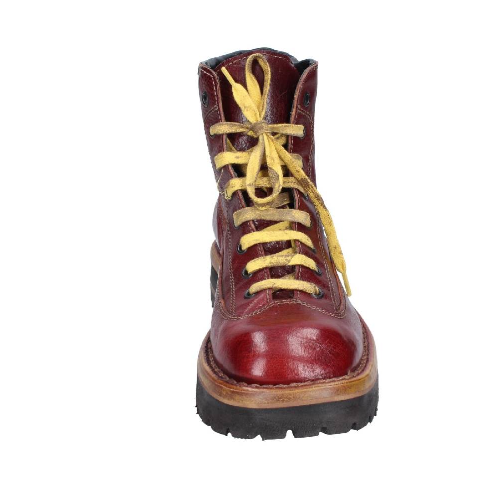 scarpe donna MOMA stivaletti bordeaux pelle 81302B EY561 Online