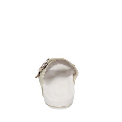 scarpe donna MOMA sandali beige camoscio pelle 1GS458-K0B BC831 Saldi