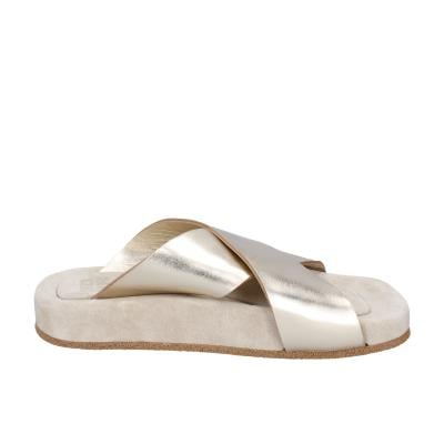scarpe donna MOMA sandali oro pelle 1GS473 BC820 Offerte