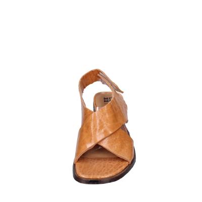 scarpe donna MOMA sandali marrone pelle 1GS462 BC803 Vendita Economica