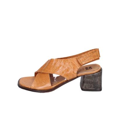 scarpe donna MOMA sandali marrone pelle 1GS462 BC803 Vendita Economica