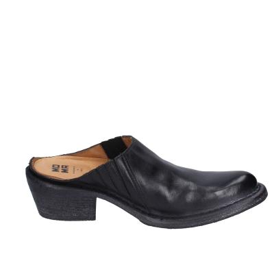 scarpe donna MOMA sandali nero pelle 1FS426-NAC BC781 Moda