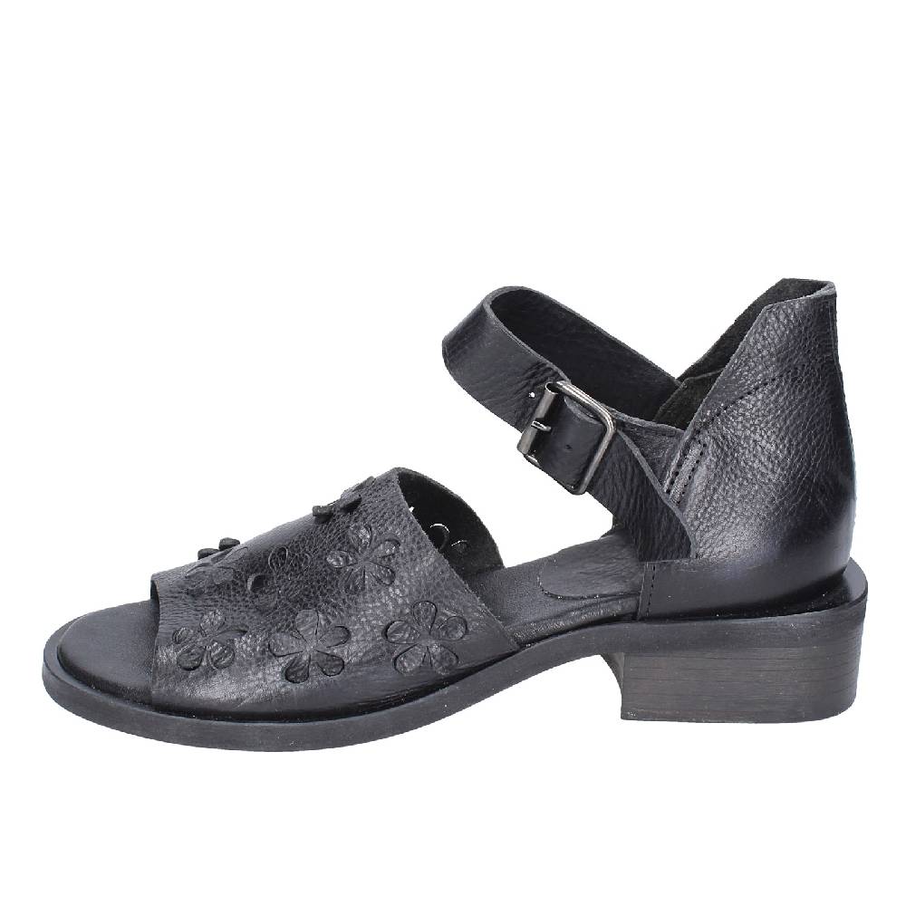 scarpe donna MOMA sandali nero pelle 35404G VINTAGE EX405 Spedizione Gratuita