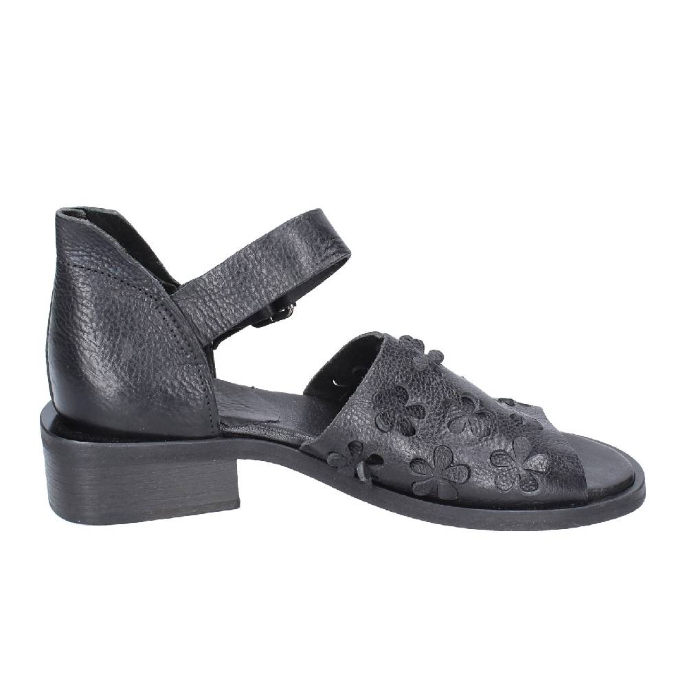 scarpe donna MOMA sandali nero pelle 35404G VINTAGE EX405 Spedizione Gratuita