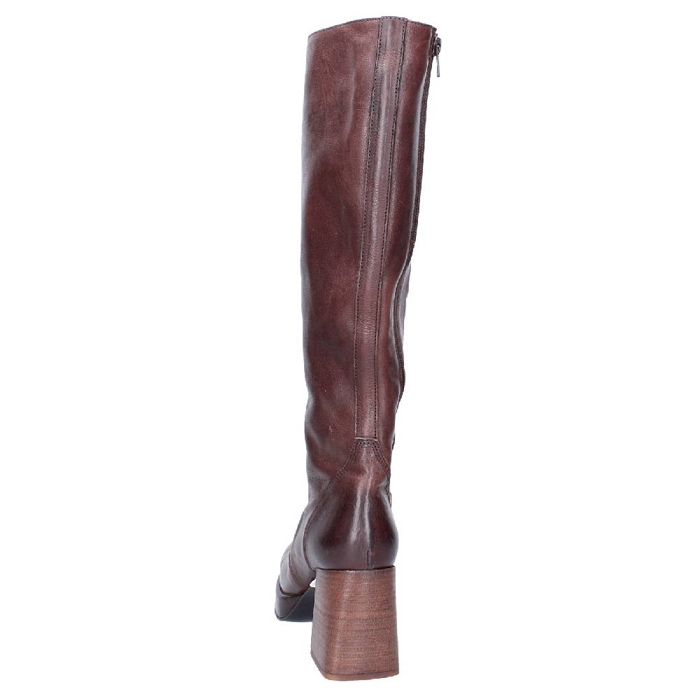 scarpe donna MOMA stivali marrone pelle 83303D VINTAGE EX522 Shopping Online