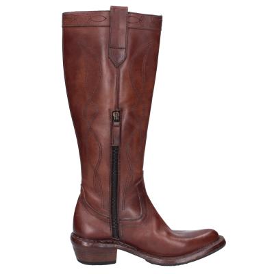 scarpe donna MOMA stivali marrone pelle 1DW308 VINTAGE BD929 Prezzo Ridotto