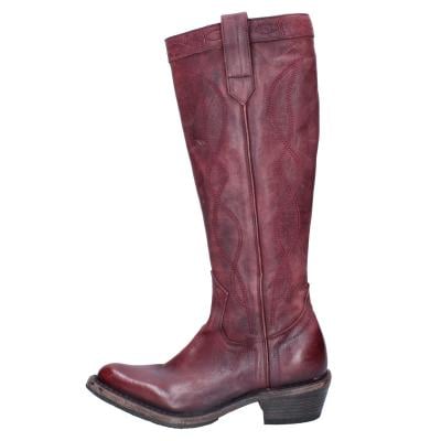 scarpe donna MOMA stivali bordeaux pelle 1DW308 VINTAGE BD927 Convenienza