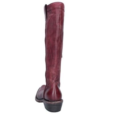 scarpe donna MOMA stivali bordeaux pelle 1DW308 VINTAGE BD927 Convenienza