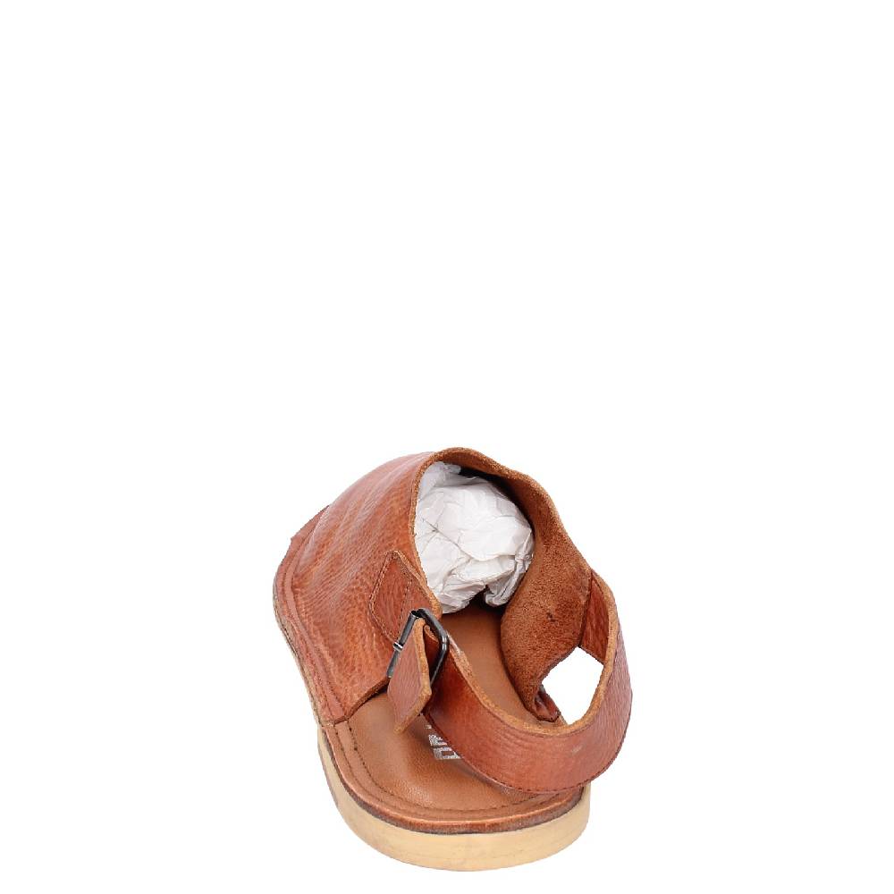 scarpe uomo MOMA sandali marrone pelle 20401G VINTAGE EX389 Vendita Calda