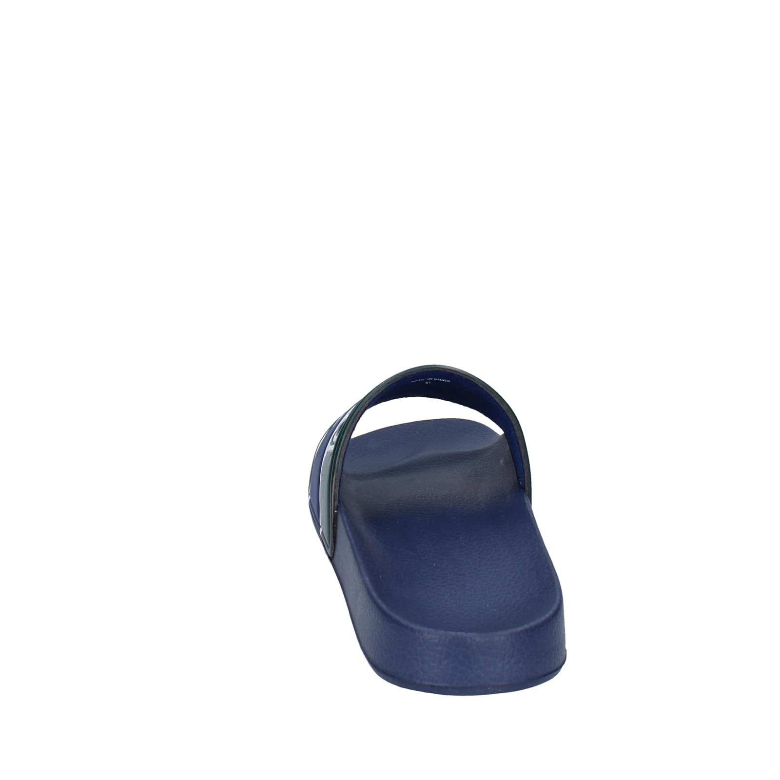 scarpe uomo TRUSSARDI sandali blu plastica verde EY246 I Più Venduti