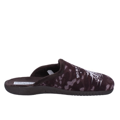 scarpe uomo PREGUNTA pantofole sandali marrone tessuto BX441 In Saldo