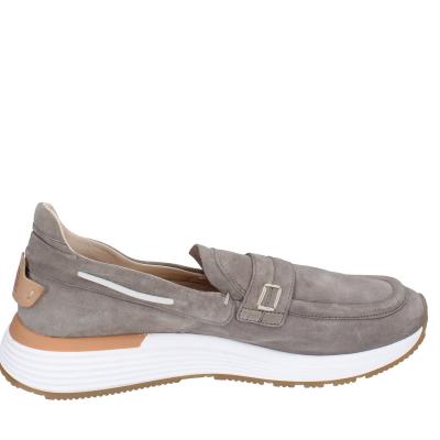 scarpe uomo MOMA mocassini grigio camoscio 4FS413-CRPI BC99 2025