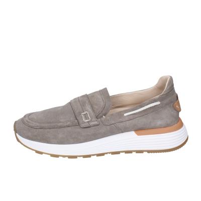 scarpe uomo MOMA mocassini grigio camoscio 4FS413-CRPI BC99 2025