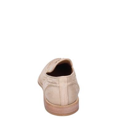 scarpe uomo MOMA mocassini beige camoscio 2FS410-OW BC37 Italy