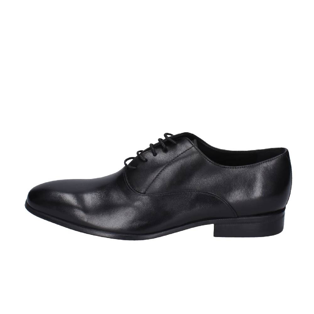 scarpe uomo STEFANO BRANCHINI classiche nero pelle EZ841 Online