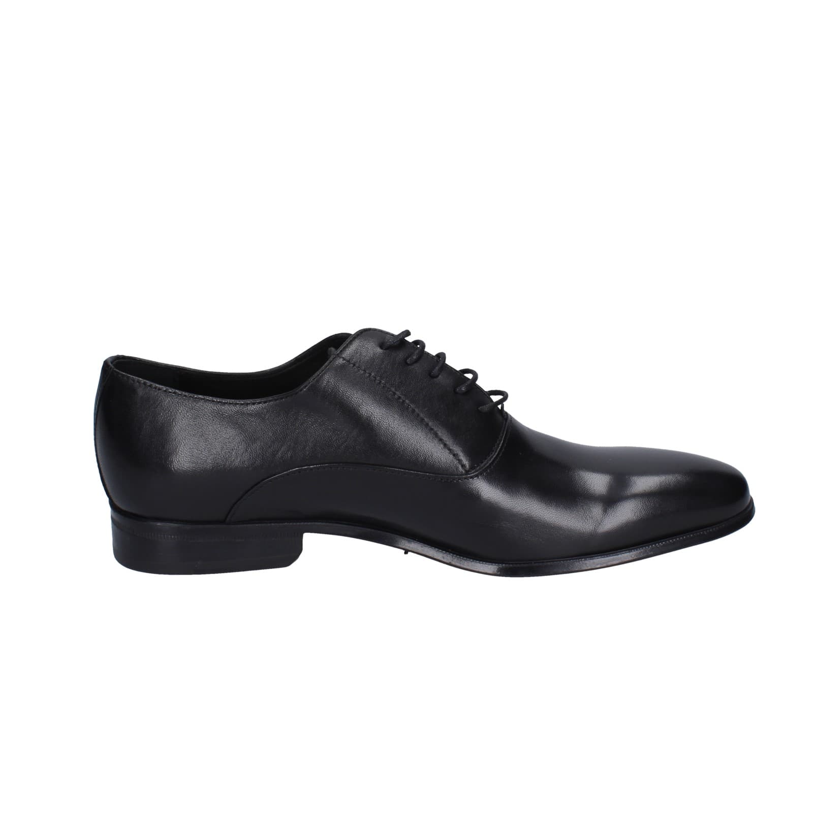 scarpe uomo STEFANO BRANCHINI classiche nero pelle EZ841 Online