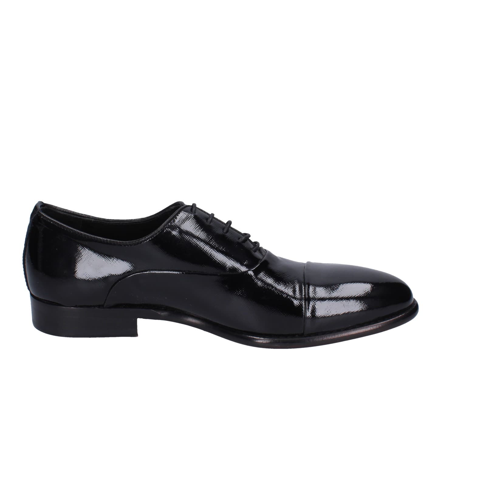 scarpe uomo EVEET classiche nero vernice EZ131 Negozio